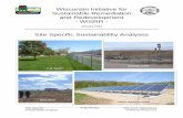 Wisconsin Initiative for Sustainable Remediation and … · 2014. 4. 1. · Draft Site Specific Sustainable Remediation System Evaluation WDNR, Remediation and Redevelopment Program