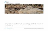 Integrative analyses of speciation and divergence in … · RESEARCH ARTICLE Open Access Integrative analyses of speciation and divergence in Psammodromus hispanicus (Squamata: Lacertidae)