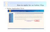 How to apply for an Indian Visa - BLS India Russia · All Individual visa seekers are requested to apply for the Indian Visa through online application link , in order to make an