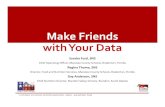 Make Friends with Your Data - School Nutrition · 2016. 7. 25. · Staffing % 96.58% Workers Comp Claims 6 20 Prior Year 2014-15 Average Prior Year February 2015 Prior Month January