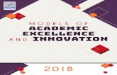 Models of Academic Excellence and Innovation€¦ · outstanding Models of Academic Excellence and Innovation are being . acknowledged today for their effectiveness at addressing