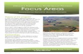 OREGON S AGRICULTURAL WATER Q PROGRAM Focus AreasA Focus Area is a small watershed within an Agricultural Water Quality Management Area. The focus area concept evolved from conversations