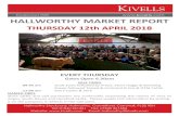 HALLWORTHY MARKET REPORT - Kivells: Devon and Cornwall · 2018. 4. 13. · Hallworthy Stockyard, Hallworthy, Camelford, Cornwall, PL32 9SH Tel: 01840 261261 Fax: 01840 261684 Website:
