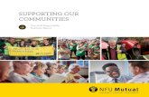 Supporting our Communities - NFU Mutual · 2019. 5. 14. · At NFU Mutual we’re more than just another insurer. As a mutual, we have no shareholders. We exist for the beneft of