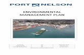 ENVIRONMENTAL MANAGEMENT PLAN - Port Nelson · 2019. 4. 22. · Port Nelson Environmental Management Plan Uncontrolled if printed. Version 3.1 Page | 3 EXECUTIVE SUMMARY This Management