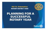 ROTARY DISTRICT 6460...KEY DATES for 2020 Midwest P.E.T.S. March 6th – 8th, 2020 District Assembly April 25th, 2020 Rotary International Convention June 6th-10th, 2020 District Governor’s