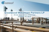 Crestwood Midstream Partners LPs2.q4cdn.com/398504439/files/doc_presentations/... · Greenfield Development Projects Natural Gas Storage Facilities NGL Facilities Crude Oil Rail Facility