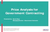 Advanced Cost Analysis for Government Contracting · 2020. 6. 15. · Cost Analysis. Cost analysis is the review and evaluation of the separate cost elements and profit in an offeror’s