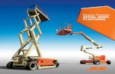 JLG Electric Powered Aerial Work Platform Brochurethe job longer, increasing your uptime and giving your productivity a lift. with 500 lb capacity, the 1230es has the muscle to carry