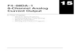 F4–08DA–1 8-Channel Analog Current Outputcdn.automationdirect.com/static/manuals/d4anlg/ch15.pdf · F4–08DA–1 8-Ch. Analog Output 15–2 F4–08DA–1 8-Ch. Analog Current