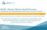SCAP: Stroke Clinical Audit Process · 2016. 7. 12. · SCAP: Stroke Clinical Audit Process Assessing and addressing unwarranted clinical variation Thursday 28th April 2016. Reducing