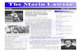 The Marin Lawyer - Hanson Bridgett/media/Files/Publications/Tenant...14 The Marin Lawyer debtors set deadlines (with court approval) for ﬁling the claims. Claims not ﬁled by the
