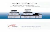 RA RT EV FT DC HR Battery Technical Manual(2012) · 2013. 9. 4. · This manual is applied to Ritar RA, RT, EV, FT, DC, HR series battery (hereafter referred to as battery). 1. 3