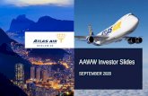 AAWW Investor Slides · 2020. 9. 8. · 7 2020 Objectives 25 Atlas Air Worldwide 8 2Q20 Highlights 26 Our Vision, Our Mission 9 1H20 Summary 27 Executing Strategic Plan 10 2020 Framework