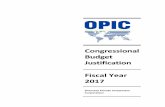 ongressional udget Justification · 2019. 8. 15. · projected investment in these projects by OPIC and its fellow investors is $14 billion. OPIC offers project financing and guarantees,
