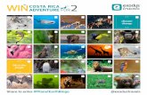 WINADVENTURE COSTA RICA FOR2 Bingo Cards WEEK3.pdf · COSTA RICA WIN ADVENTURE FOR2 Share to enter #PlanetEarthBingo @exodustravels. wasp stings top of the canopy COSTA RICA WIN ADVENTURE