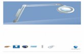 Slimline Magnifying Lamp - Novatech Medical · 2015. 7. 2. · Slimline Magnifying Lamp E22030-01 Overview Stylish and professional magnifying lamp Slim 22W daylight™ tube for improved