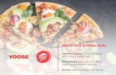 PIZZA HUT HYPERLOCAL · 2019. 6. 25. · PIZZA HUT HYPERLOCAL Communicate brand message with target audiences Encourage sales by providing more consumption options. Drive traffic