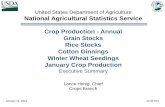 United States Department of Agriculture National Agricultural ...2015 Forecast Season Production Canola Bil Lbs 2.51 -0.4 +13.6 Cottonseed Mil Tons 5.31 +1.1 +26.4 Flaxseed Mil Bu