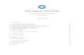ECD Digital Title (ECD) · 2020. 7. 19. · 4.2 Digital Title Tokens (DTT) 54 4.3 The ECD Guarantee 54 5. Token launch (ECD Digital Title) 54 5.1 Token Launch Summary 54 5.2 The Title