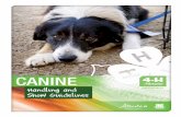 Canine Handling Show Guidelines - Alberta.caDepartment/deptdocs.nsf/all/... · 2 4- ALBERTA CANINE ANLIN O SO AN ACIEEENT A UIELINES LEADER GUIDE Objectives of the Alberta 4-H Canine