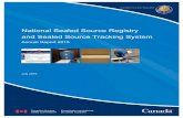 National Sealed Source Registry and Sealed Source Tracking ...nuclearsafety.gc.ca/pubs_catalogue/uploads/NSSR-SSTS_2015_en.pdf · Cover2012 Eng.pdf 1 13-06-05 11:04 AM. ... presentation