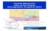 Lake of the Ozarks Demographic Snapshot 2014 Camden Miller Morgan... · 2014. 9. 24. · 3 Missouri Facts & Figures The Lake of the Ozarks Region St. Louis 165 Miles Kansas City 198