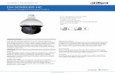 DH-SD59230I-HCs3.abbas.cz/.../2016/SD59230I-HC_Datasheet_20161008.pdf · 2017. 12. 16. · Pro Series | DH-SD59230I-HC Technical Specification Camera Image Sensor 1/2.8” Exmor R
