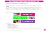 Yo-Yee Flashcards for everyone Starter Step-Up Speaker · Yo-Yee Education Starter Flashcards Spanish Din A5 2 . Yo-Yee Education Starter Flashcards Papelería mochila , pizarrón,