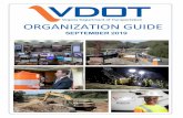 ORGANIZATION GUIDE - vdot.virginia.gov• Not use public resources for personal gain • Not accept or give gifts in violation of the State and Local Government Conflict of Interests