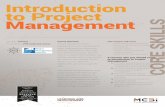 INTRO TO PROJECT MANAGEMENT - MCBI€¦ · to Project Management Duration: Full Day Accreditation: PMI endorsed course Course Overview This Introduction to Project Management course
