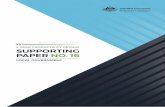 Supporting paper 16: Local government - Productivity Review...Local Governments’ only tax base, property rates, accounts for approximately 3.5per cent of Australia’s total taxation