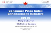 Consumer Price Index Enhancement Initiative CPI EI · Achievements – Basket Portfolio Objective: more frequent and timely basket updates To move from a 4 year update cycle to a