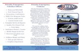 Priority Emergency Vehicles Offers · 2019. 12. 8. · 1-844-394-7373 Priority Emergency VehiclesVehicles Offers: Remount/Refurbish Ford Transit Type II Generation 2 Ambulance EMS