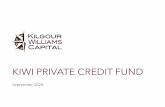 KIWI PRIVATE CREDIT FUND€¦ · KiWi Private Credit Fund invests in loans originated by leading platforms with demonstrable track records Founded 2005 2005 2007 2013 Type of loans