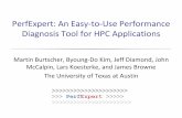 PerfExpert: An Easy-to-Use Performance Diagnosis Tool for ...cs.txstate.edu/~burtscher/research/PerfExpert/SC10.pdfPerfExpert correctly identified these bottlenecks Suggested useful