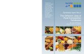 Databases Food CompositionThe Different Uses of...The different uses of food composition databases 4 2.1 Clinical practice 6 Analysing the diets of patients 6 Devising special diets