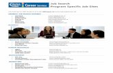 Job Search Program Specific Job Sites - George Brown College · 2020. 2. 21. · Hozpitality . • Wine Jobs . . CasaLoma Career Services St.James Career Services WaterfrontCareer