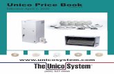 Unico Price Book...UPC-62-1218 Adapter, Supply, Square, 8.5" ID 1 10x10x2.5 3 $39 UPC-61-1218 Adapter, Supply, Round, 7" 1 16.75x11x9 3 $46 UPC-98 Mounting Rails for 1218 1 36x25x21