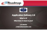 Application Delivery 2 0Application Delivery 2 - Aventri · Goals and NonGoals and Non--GoalsGoals Goals of the Presentation: hIdentify factors that currently impact application delivery