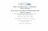 The Pathways School - Horizons Parent/Student Handbook 2019 … · 2020. 1. 13. · MOTIVATIONAL ACTIVITIES ... (BMS) at The Pathways School-Horizons is ... After 5 consecutive days