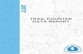 2017 - Tahoe Rim Trail · counters in various places within the Tahoe Rim Trail system. In 2017, 31 counters were deployed, and the data collected have been analyzed. In general,