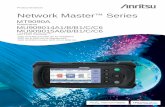 Product Brochure Network Master Series · 2017. 3. 17. · Product Brochure l MU909014/15 3 A Truly Revolutionary OTDR! Introducing the first handheld OTDR that does not compromise