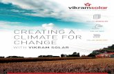 SOLAR EPC CLIMATE FOR CHANGE ROOFTOP...Falta, West Bengal, have the finest machinery and equipment imported from the United States, Germany, Japan and Switzerland. In 2017, Vikram