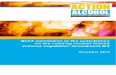 Tackling Alcohol-fuelled Violence Legislation Amendment Bill ......Tackling Alcohol-fuelled Violence Legislation Amendme List of recommendations 1. That the Legal Affairs and Community
