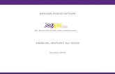 MASAR ASSOCIATIONmasarlb.org/masarlb/wp-content/uploads/2020/05/Masar-Annual-Rep… · Masar Annual Report 2019 Page 4 MASAR was founded in 2005 with the aim to contribute to national