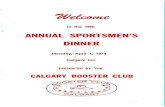 Dedicated to Sport – Calgary Booster Club...World War Il he began his officiating career in 1946 in the sport of hockey. In 1951 Tom changed over to football officiating for keeps.