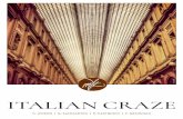 ITALIAN CRAZE · 2017. 10. 1. · ITALIAN CRAZE ChArles Avison (1709-1770) concerto in d minor nr. 5 (after d. scarlatti) GiusePPe sAmmArtini (1695-1750) overture for strings and