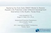 Applying the Sub-Daily SWAT Model to Assess Aquatic Life ...Applying the Sub-Daily SWAT Model to Assess Aquatic Life Potential under Different Development Scenarios in the Austin,