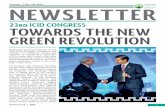 Trd˙ O 0 20 NEWSLETTER - Irrigation · 2017. 10. 13. · Trd˙ O 0 20 ddd ICID NEWSLETTER During the opening ceremony of the 23rd ICID Congress, politicians and officials from different